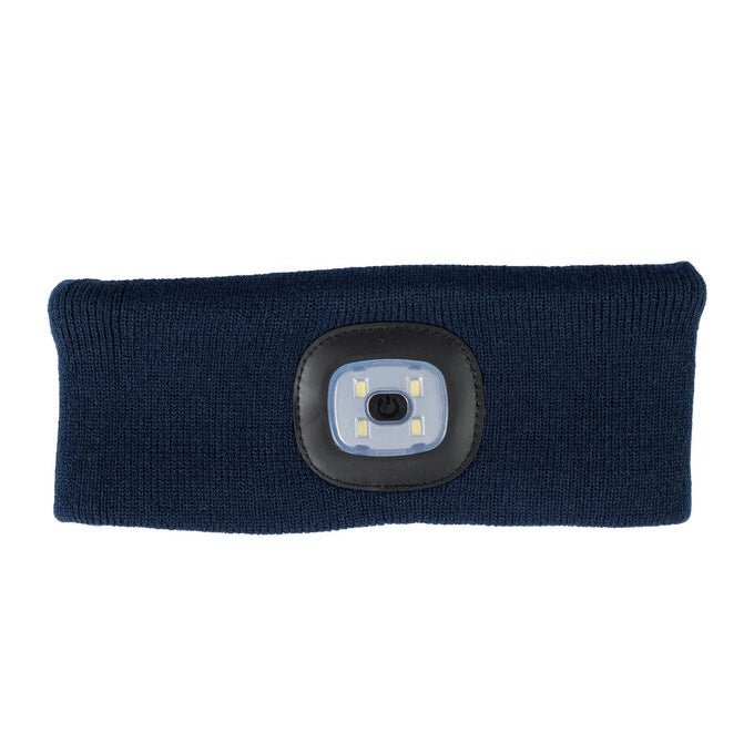Winter Headband with Headlight