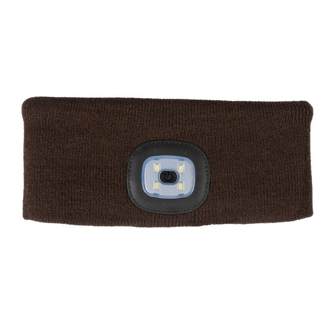 Winter Headband with Headlight