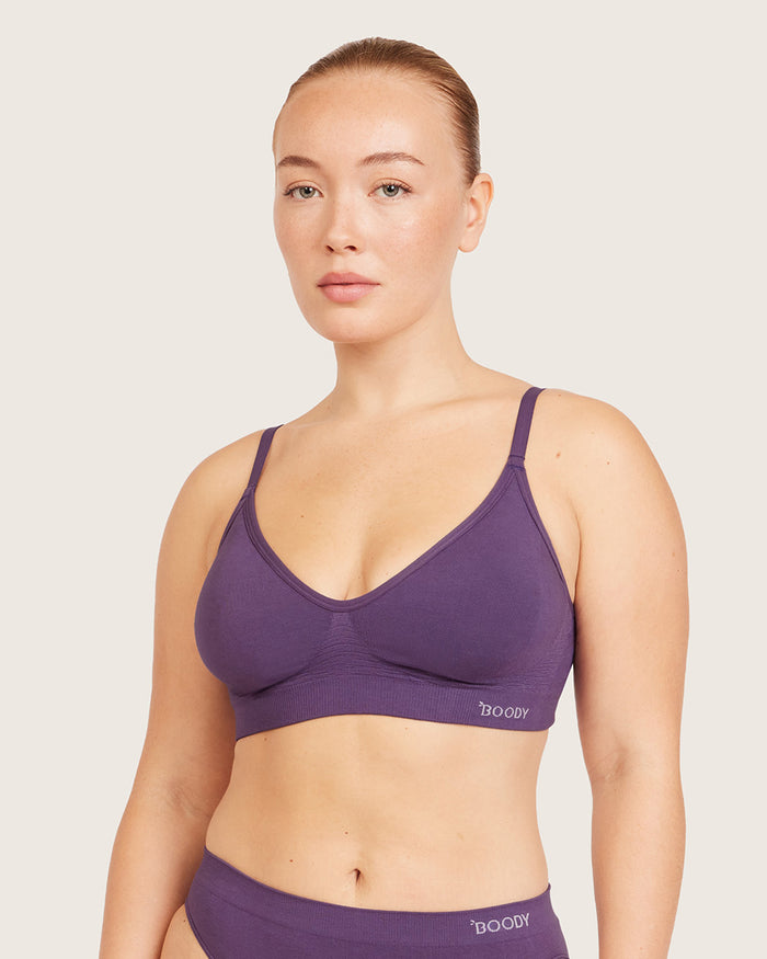 Wireless T-Shirt Bra - Amethyst