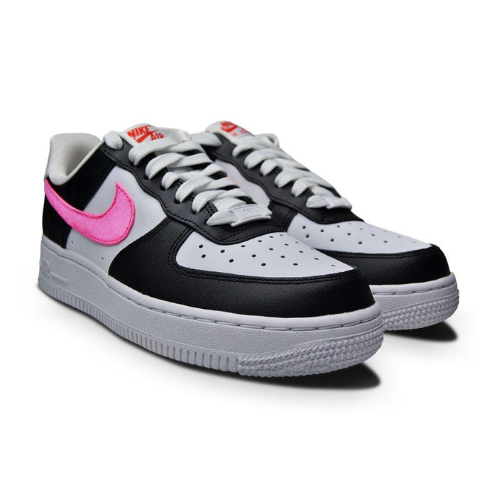 Womens Nike Air Force 1 '07 "Satin Swoosh" - DC4463 100 - White Pink Glow Starfish-Air Force 1, Brands Women, Footwear Women, Nike Women's Footwear-Foot World UK
