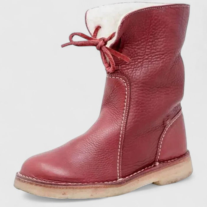 Women's Comfort Boots in Red, Brown or Blue