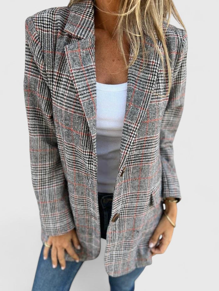 Women's Comfortable Blazer in Brown or Black