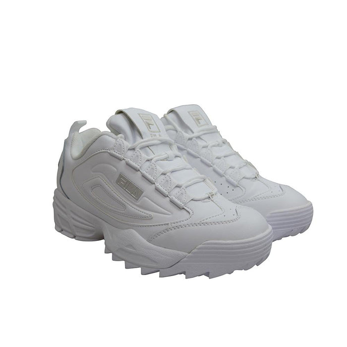 Womens Fila Disruptor 3 - SFM00053-101 - White-Fila-Foot World UK