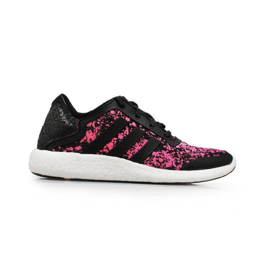 Womens Adidas Pure boost W Q4 - M21406 - PINK BLACK-Womens-Adidas-Adidas Brands, Boost, Running Footwear-sneakers Foot World