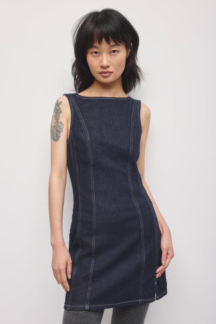 Women's Rafi Denim Tunic in Rinse
