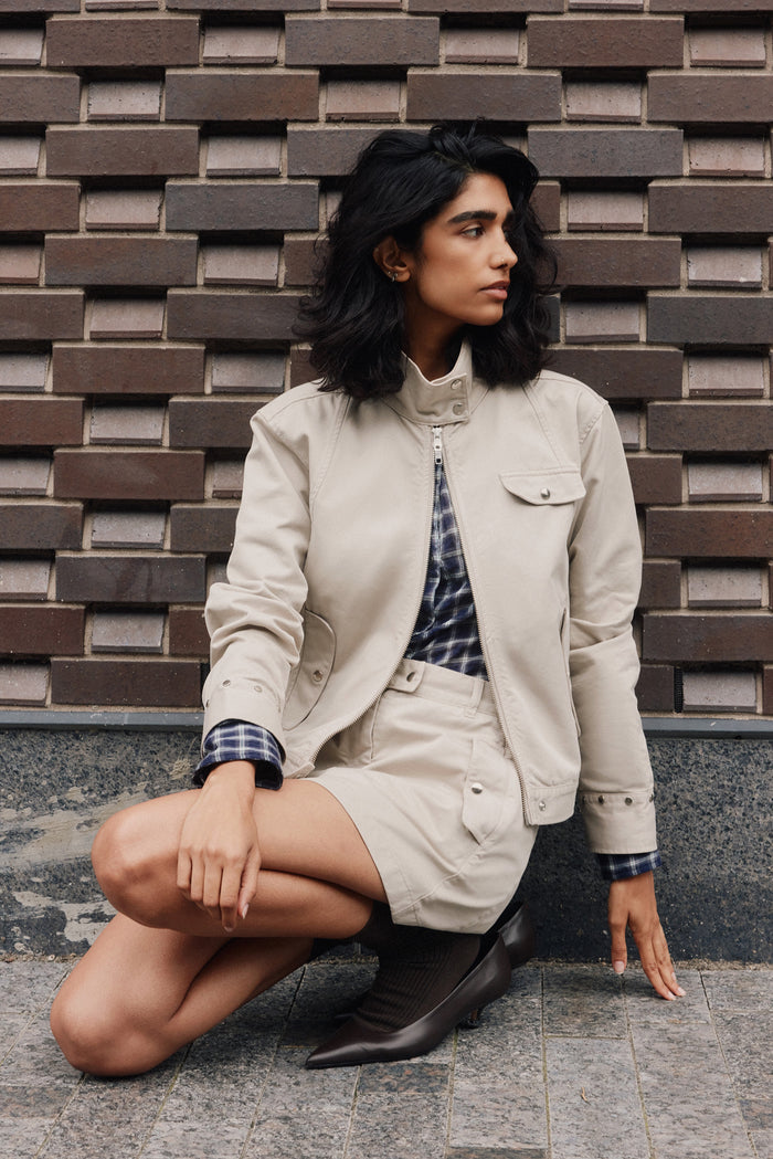 Women's Yara Mini Skirt in Pure Cashmere