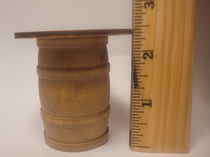 Wooden Barrel and Seats - 'Ale' Engraved