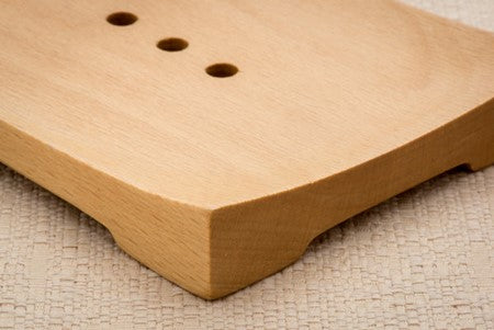 WOODEN SOAP DISH: CREMONA - EMPORIO ITALIANO