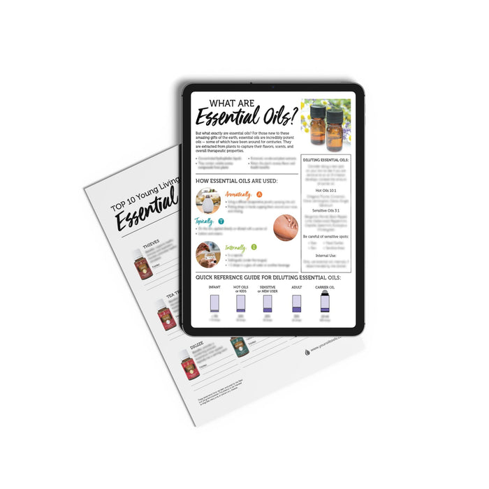 Young Living Essential oils (Digital Download) at Your Oil Tools
