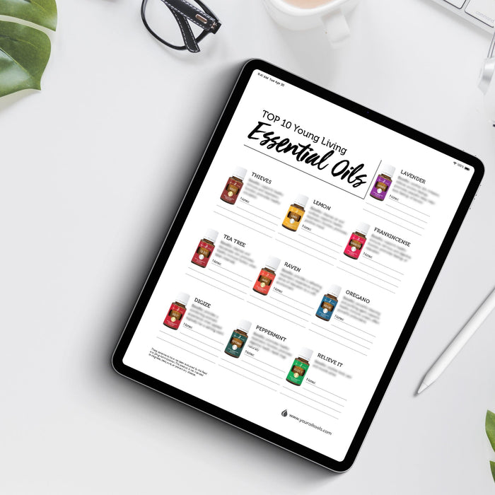 Young Living Essential oils (Digital Download) at Your Oil Tools