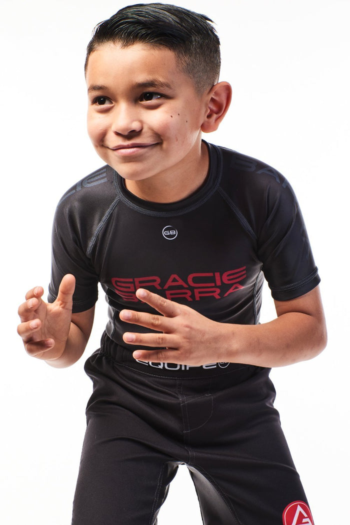 Youth Training Rashguard V2 - Black
