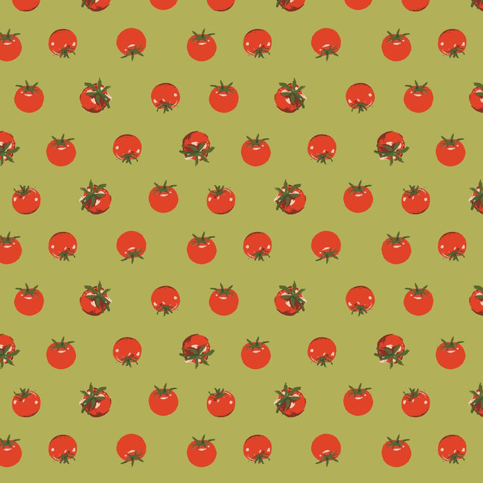 Zip Card Pouch Lanyard-Tiny Tomatoes Palm-Image 3-Vera Bradley