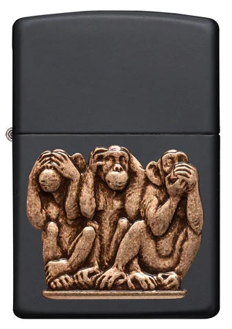 Zippo Animal Three Monkeys - 29409