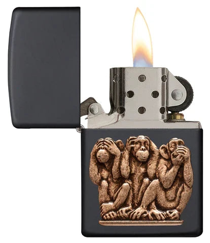 Zippo Animal Three Monkeys - 29409