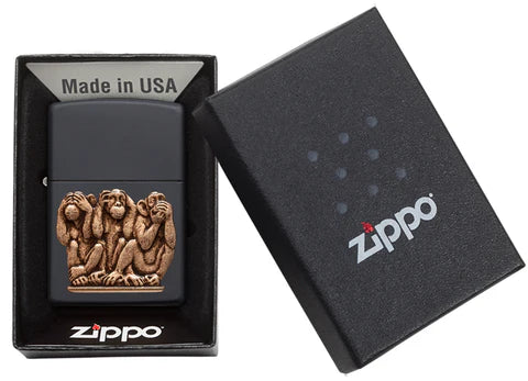 Zippo Animal Three Monkeys - 29409