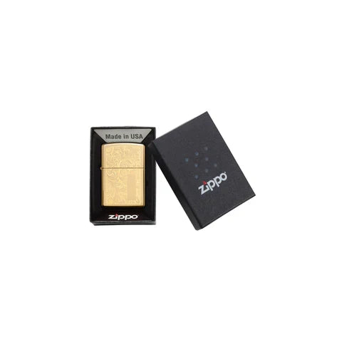 Zippo Venetian High Polish Brass - 352B